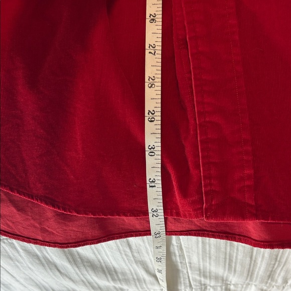Polo Ralph Lauren Men's Blake Corduroy Bold Red Button-Down Shirt Size Large - Picture 9 of 12